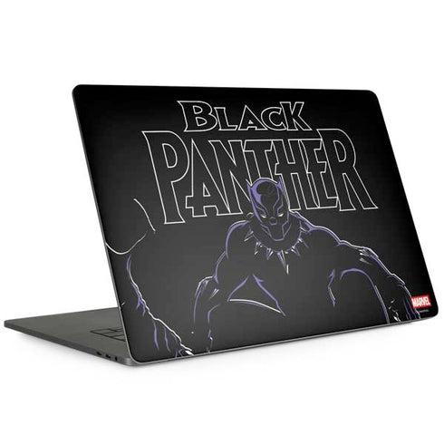 Marvel Black Panther Night Time Watch Apple MacBook Pro 15-inch Skin